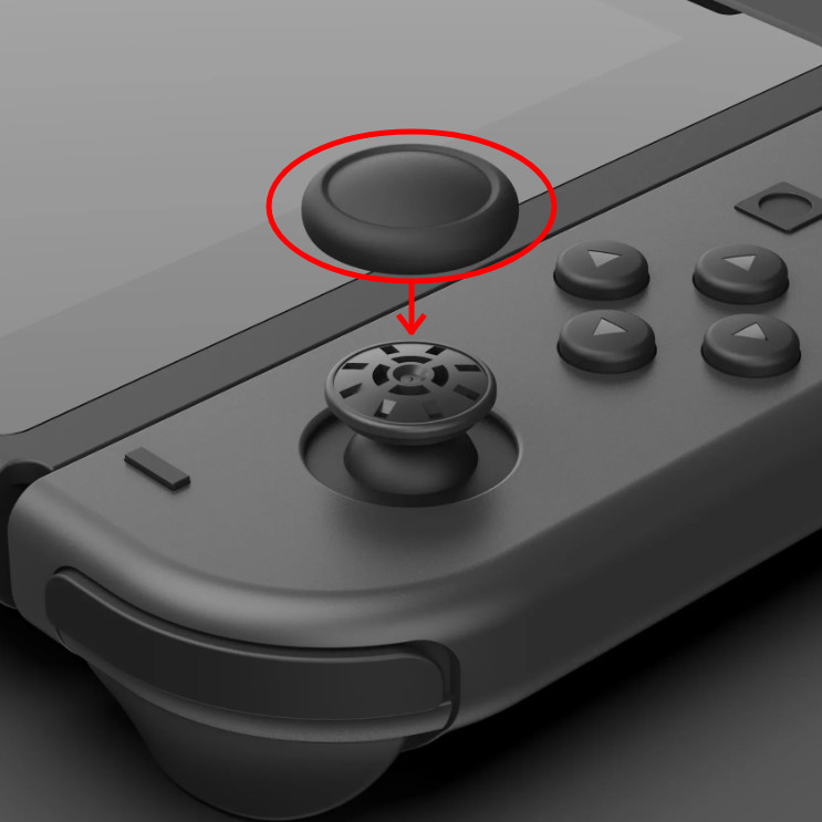 2x Thumb Stick Grip Caps For Nintendo Switch/Lite/OLED Joy Con Replacement