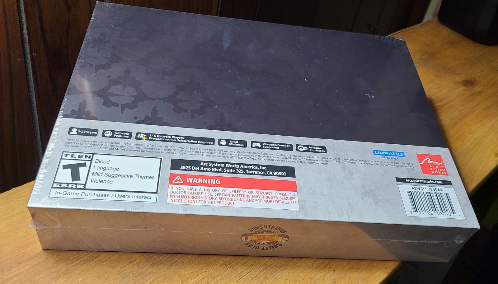 Guilty Gear Strive 25th Anniversary Edition PS5! Limited Box Set NEW & SEALED