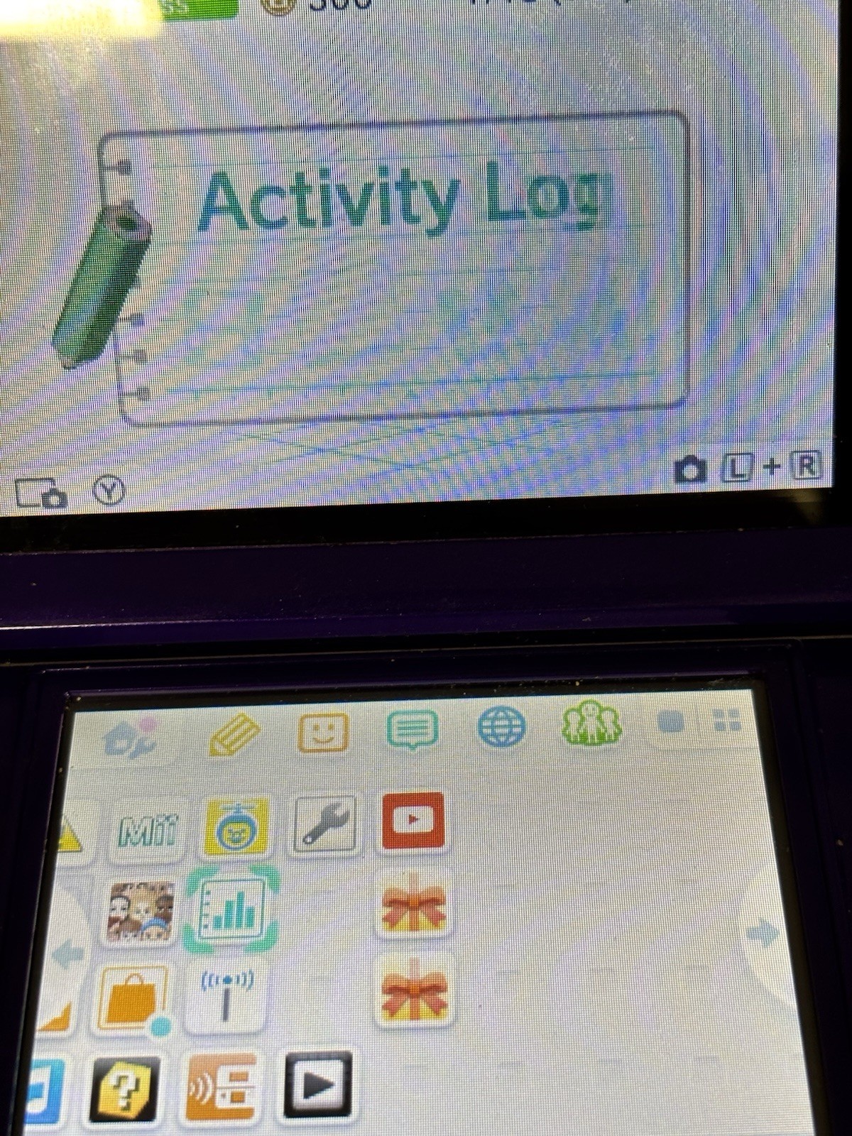 Nintendo 3DS Midnight Purple Handheld Console System Charger Tested & Working