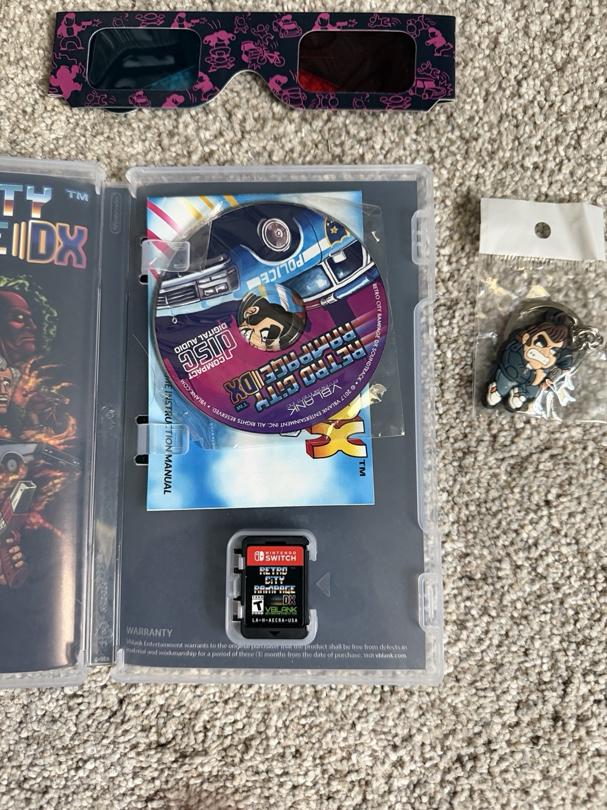 Retro City Rampage: DX Collector’s Edition (Nintendo Switch) 1st Edition.