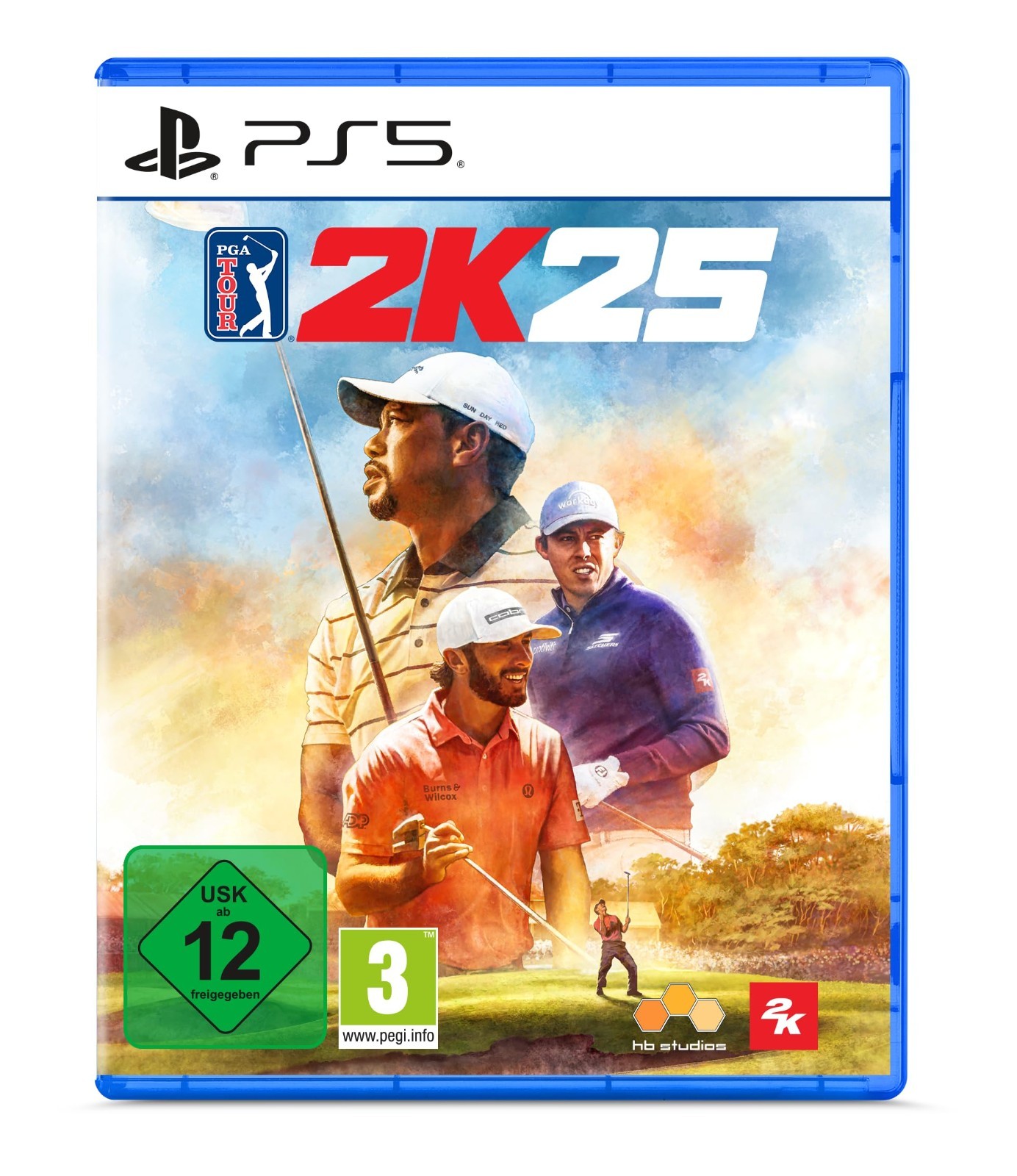 Golf Simulation Game – PGA Tour 2K25 for PS5 – USK & PEGI Rated, Sports Fun!