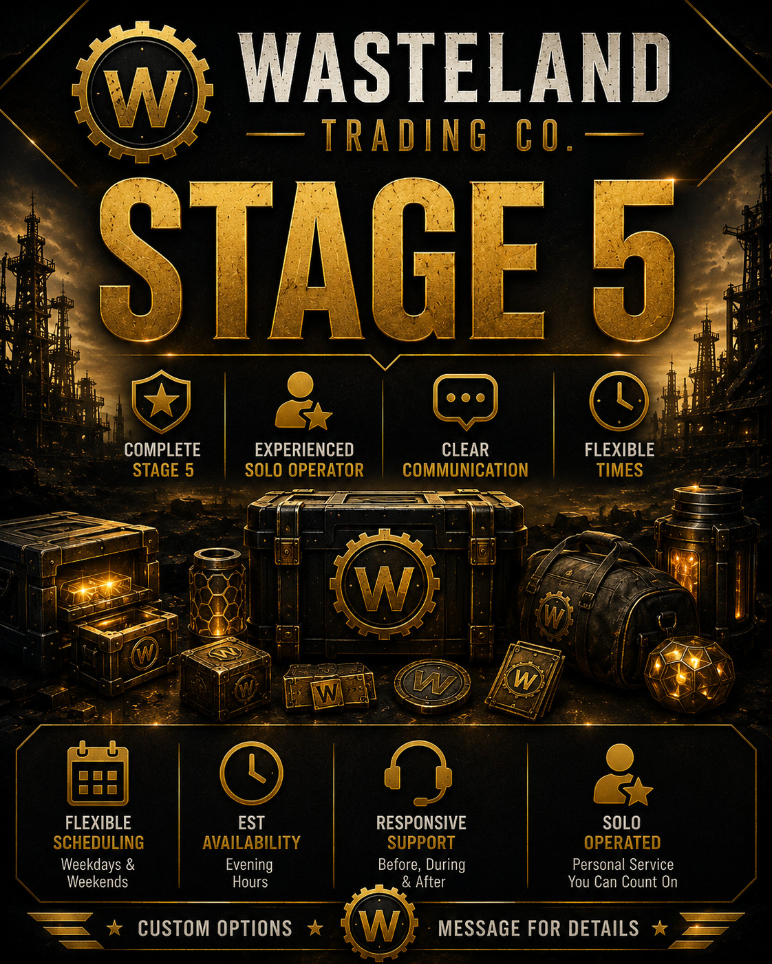 Fallout 76 [PC] | Stage 5 Clears | Choose Quantity | Multiple Options