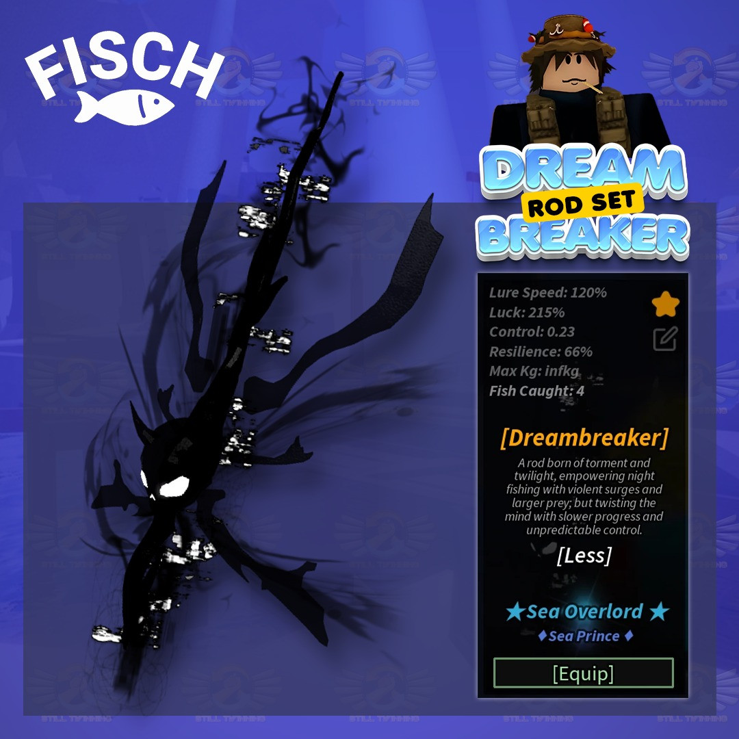 Cheapest Full Dreambreaker Rod Set – Fisch