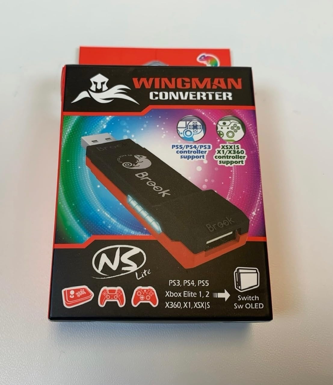 Brook Wingman NS Lite Converter: Support NS Pro Controllers on NS, NS 2 & Xbox