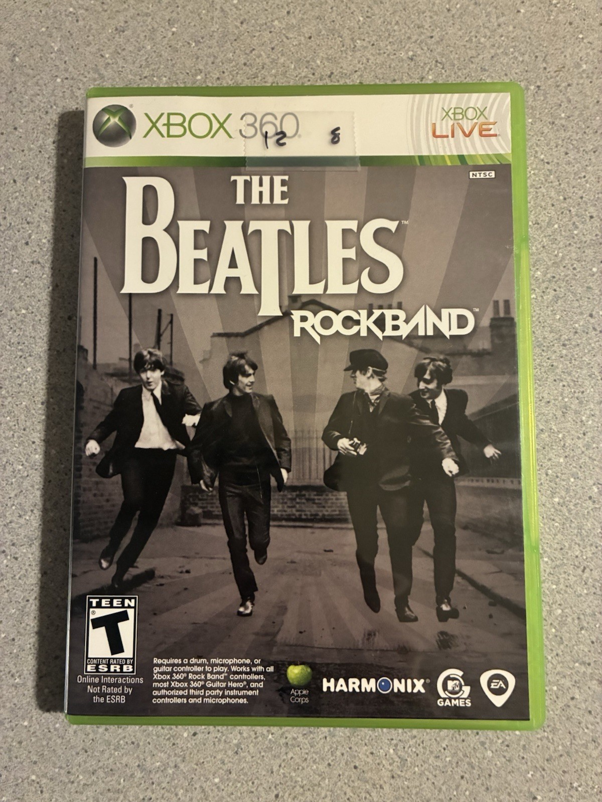 The Beatles Rock Band Xbox 360 Complete w/ Manual & Inserts – Tested Working