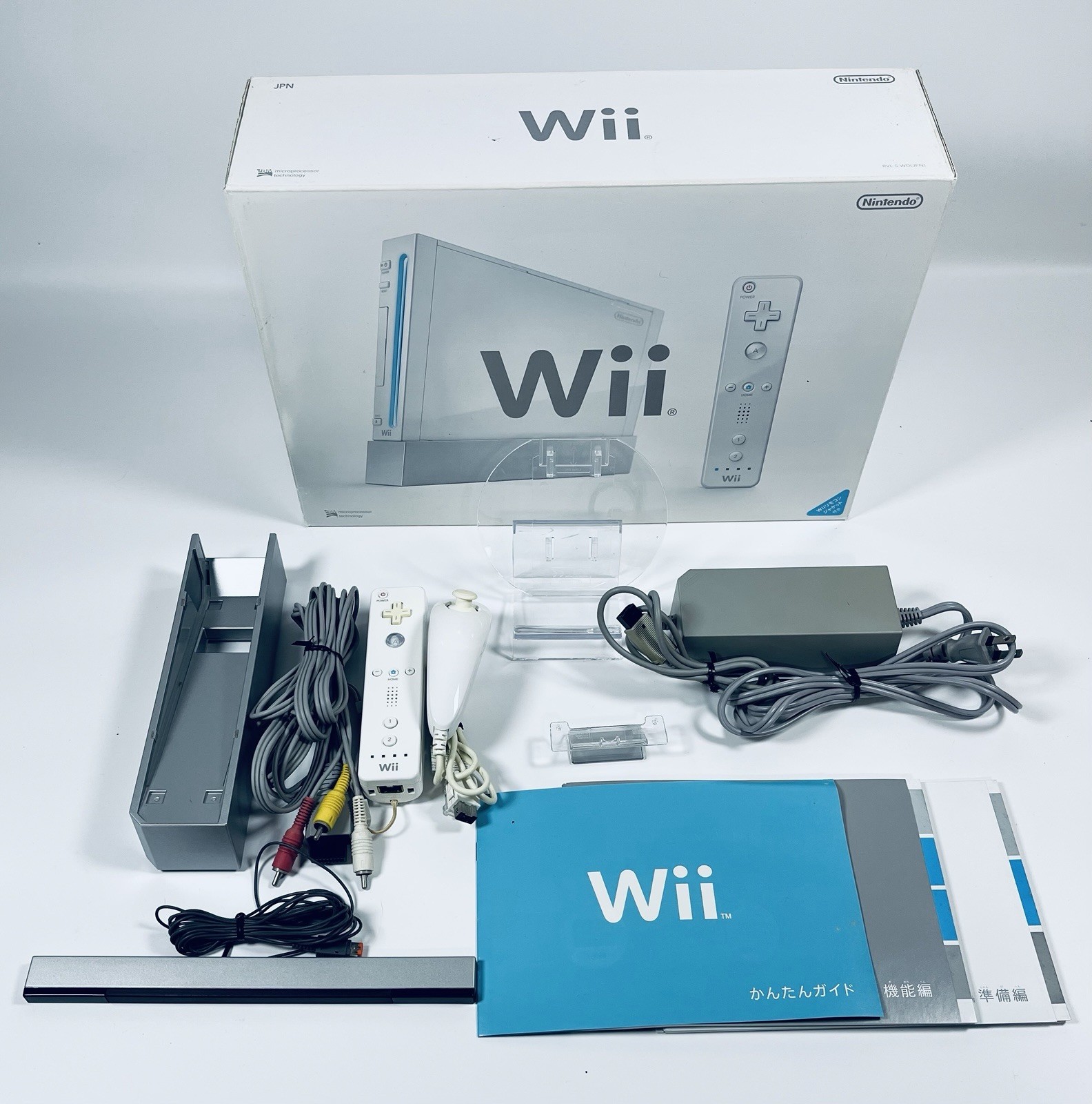 🎮✨ Nintendo Wii RVL-001 White Console Complete in Box (CIB) – Tested Working ✨