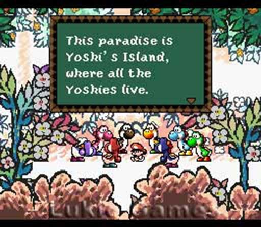 Super Mario World 2 Yoshi’s Island – SNES Nintendo Game