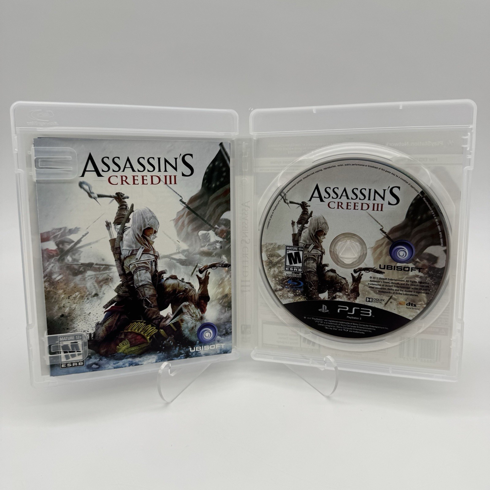 Refurbished Assassin’s Creed III 3 – PS3 PlayStation 3 – Complete CIB Very Good