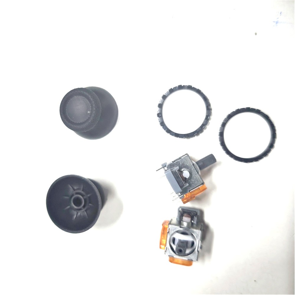 3Sets For PS5 Joystick Upgrade Anti Drift TMR Joysticks Thumbrigs And Rings USA