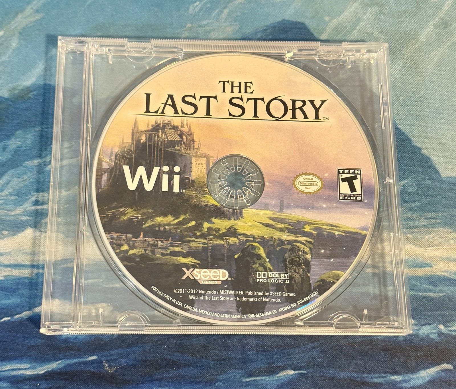 The Last Story (Nintendo Wii, 2012) Disc Only Authentic Working Resurfaced – VG