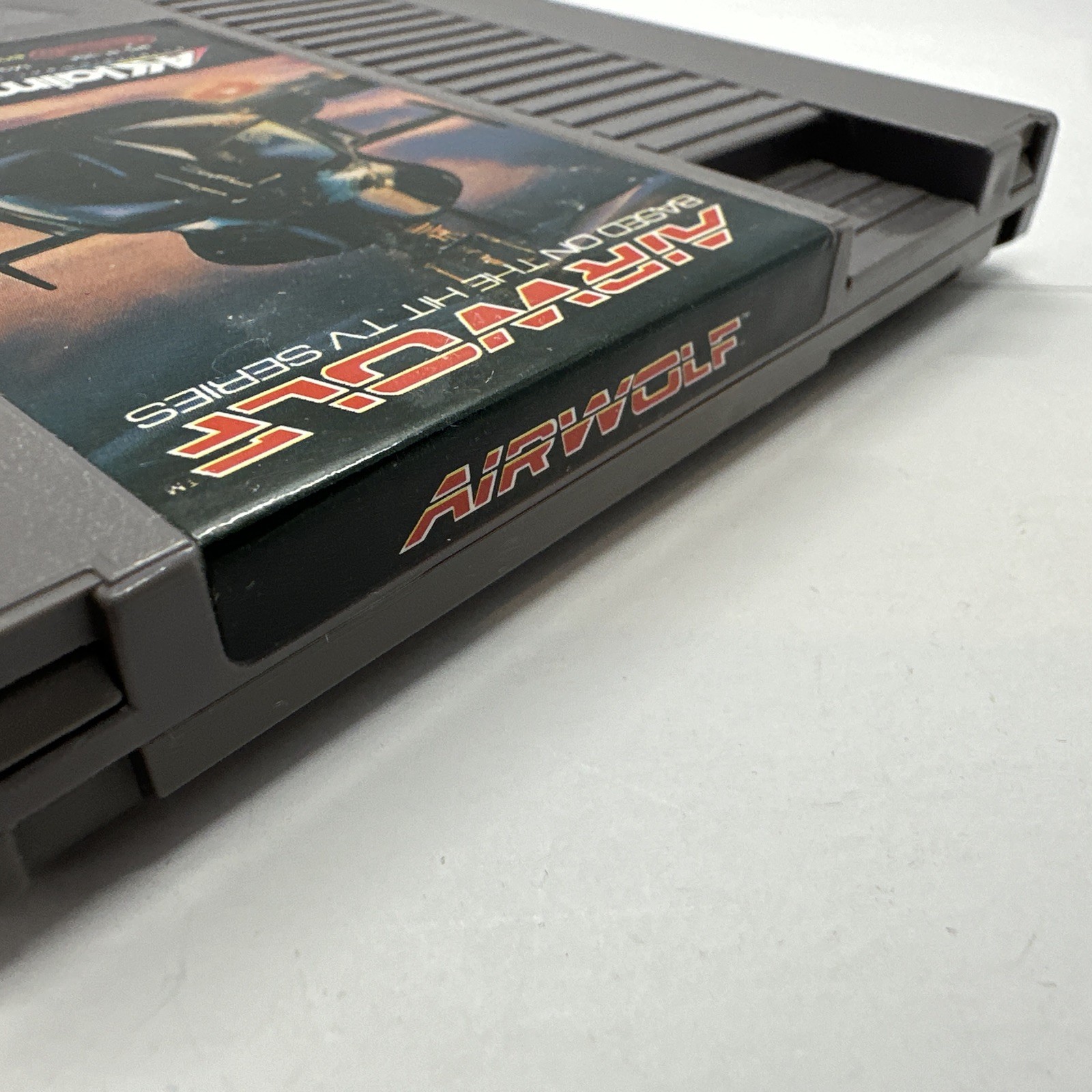NES Alpha Mission Stealth Air Wolf Nintendo Entertainment System Cleaned Tested