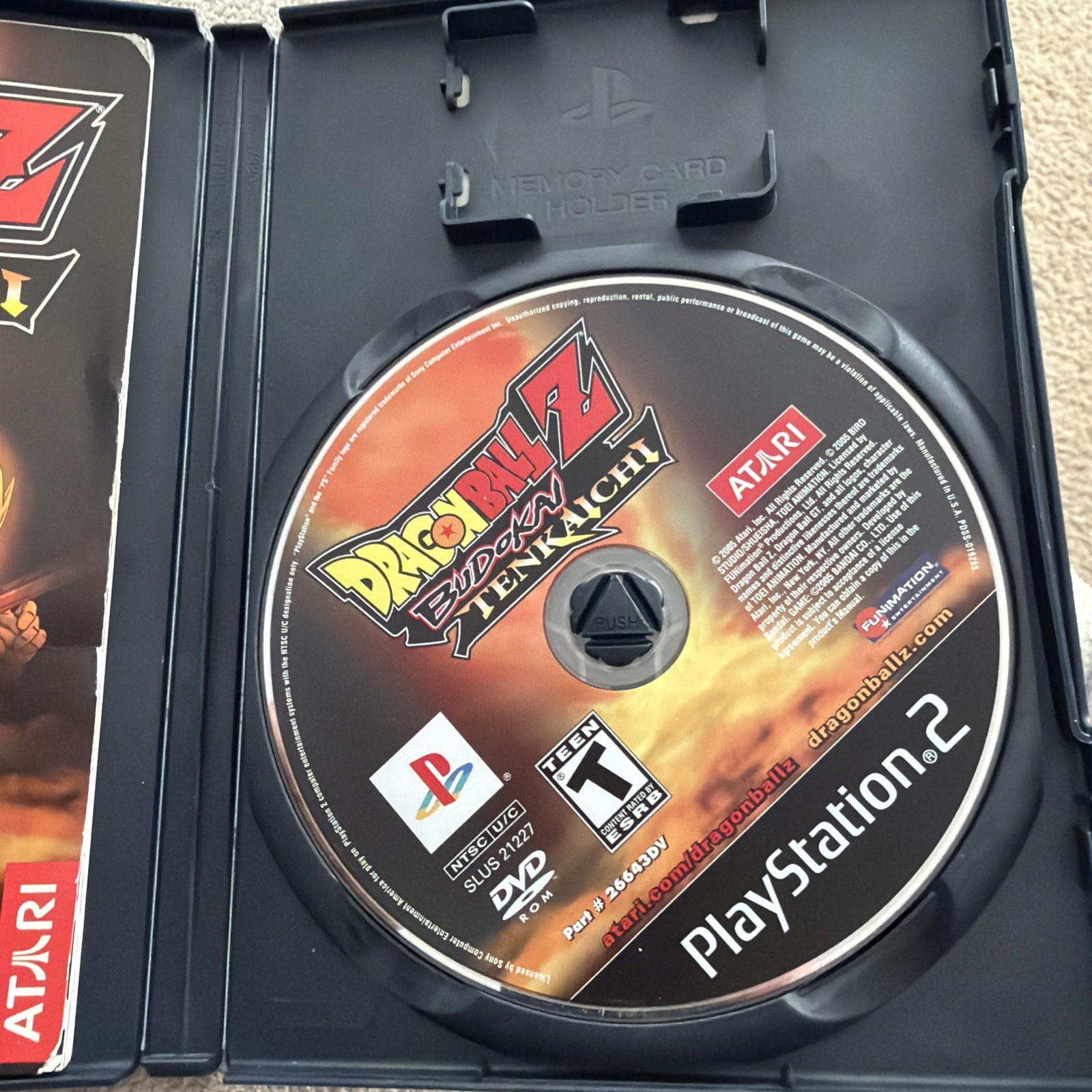 Dragon Ball Z Budokai Tenkaichi PlayStation 2 PS2 CIB Clean Tested