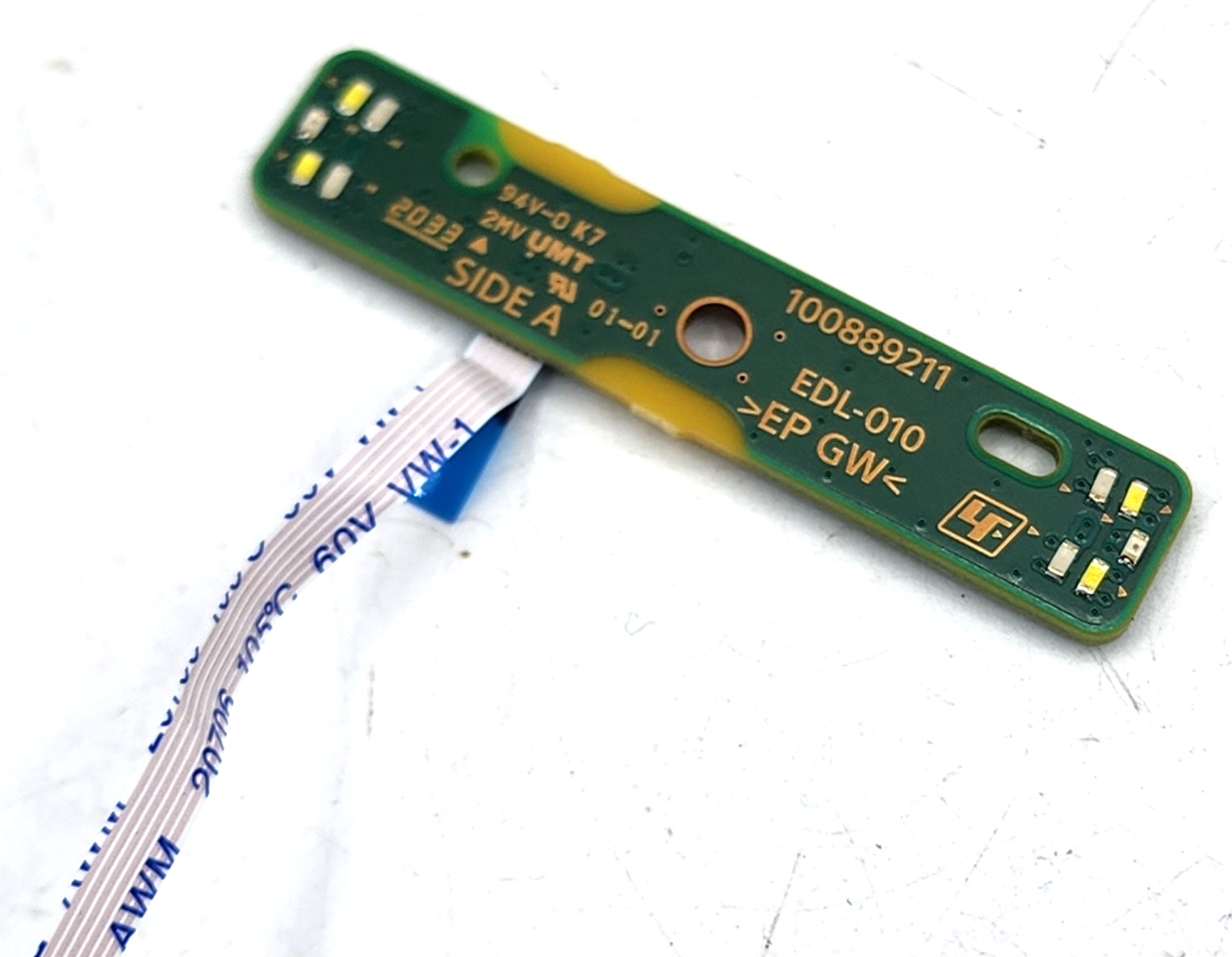 Sony EDL-010 LED Indicator Light Board & Flex Cable for PlayStation 5 Console