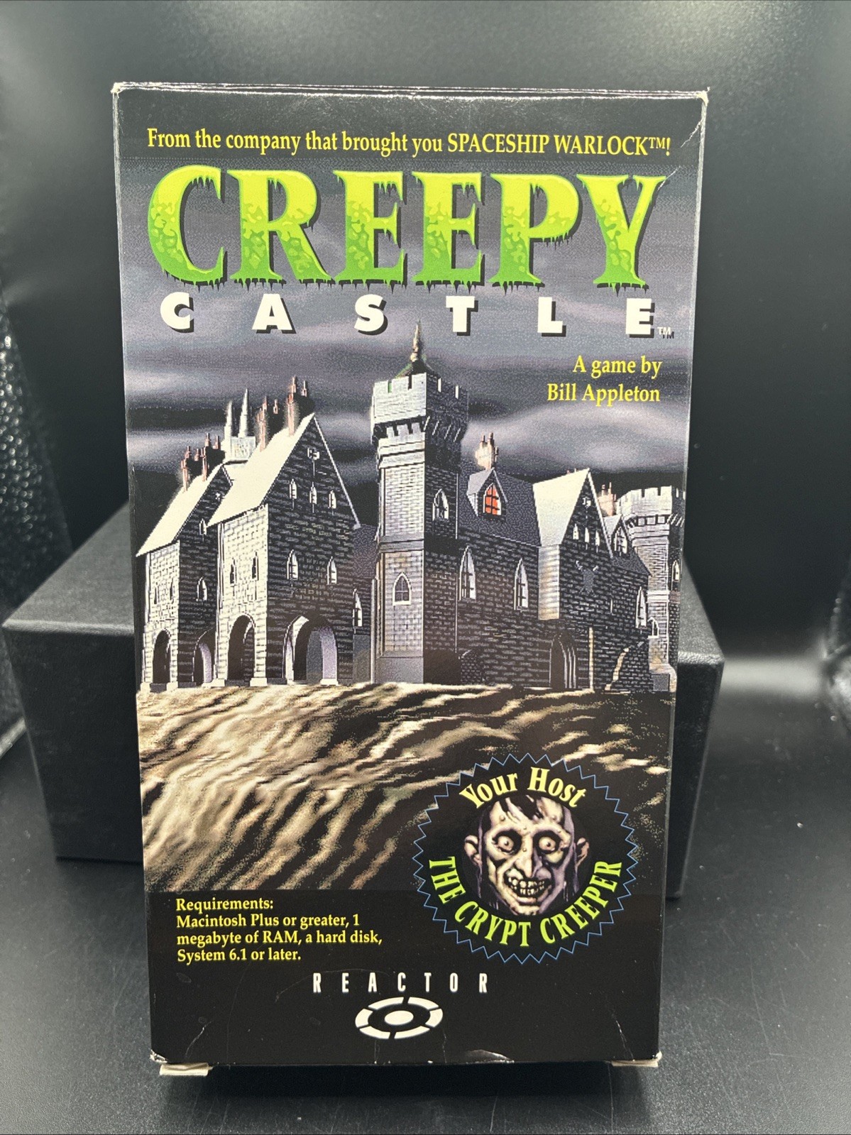 Creepy Castle By Bill Appleton : For Macintosh MAC Reactor Games CIB Super Rare!