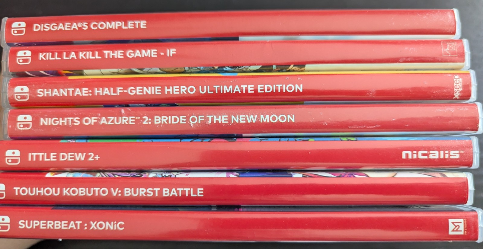 Nintendo Switch Game bundle Assorted JRPG Rhythm Fighting Games – Lot Of 7 – CIB