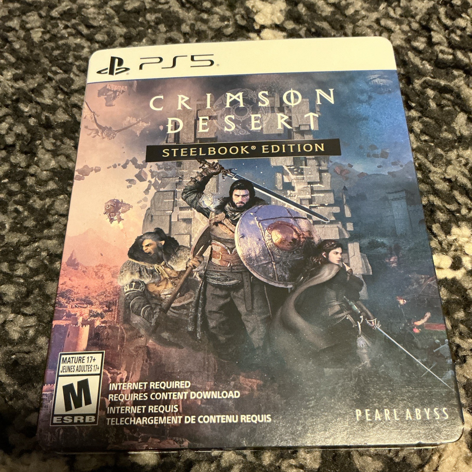 Crimson Desert Steelbook Edition (Sony PlayStation 5)