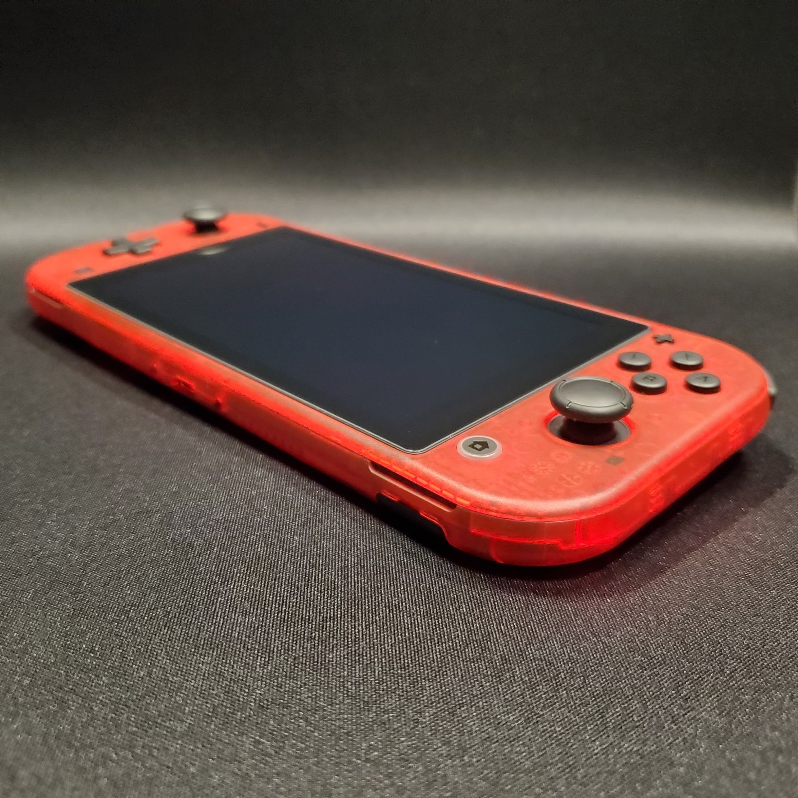 Nintendo Switch Lite Super 5 OLED touch, GuliKit TMR, Translucent Red, Taki Udon