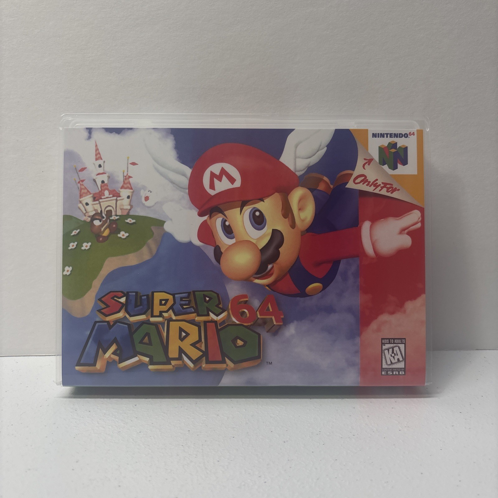 Super Mario 64 Universal Game Case for Retro Video Game Cartridge *CASE ONLY*