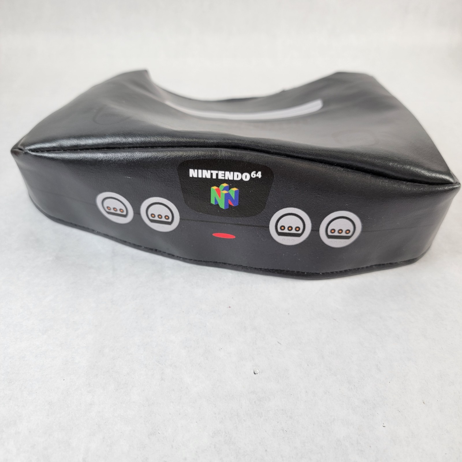 N64 Nintendo 64 System Console Dust Cover Vinyl Black Washable Printer Boy