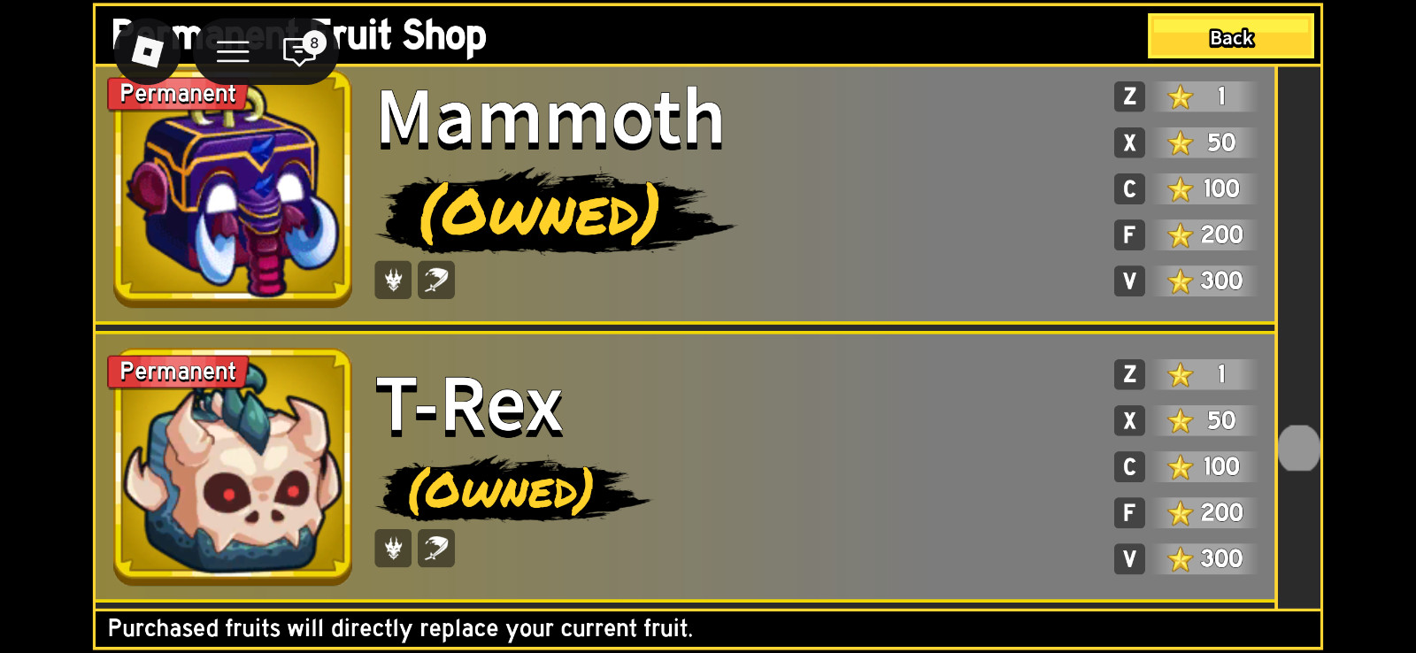 blox fruit account max level all max v4 permanent fruits