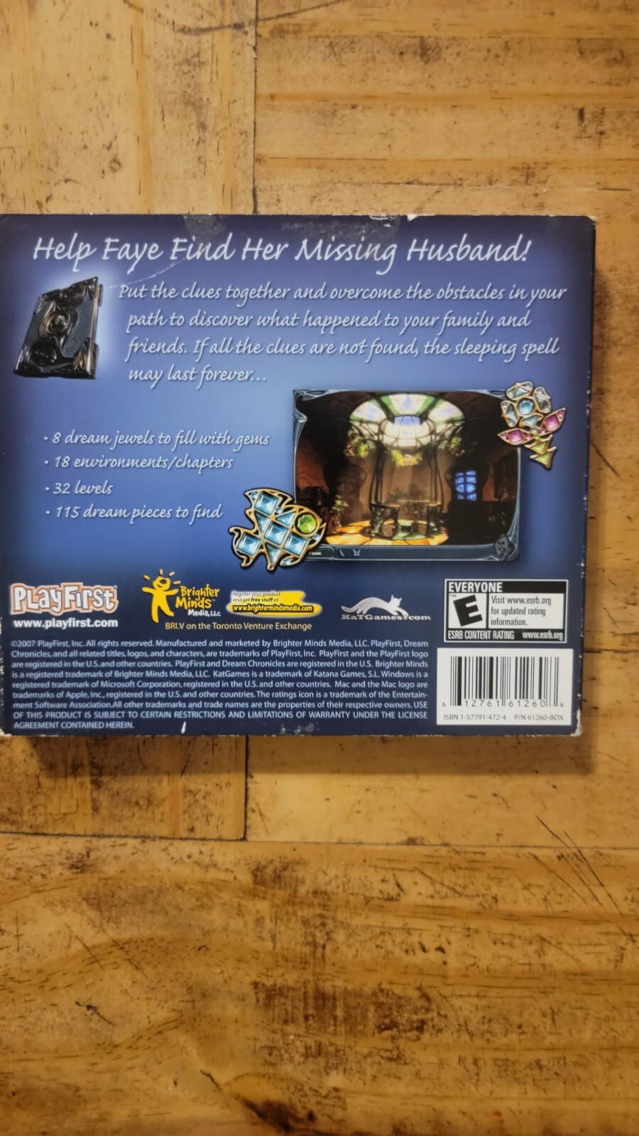Dream Chronicles 2: The Eternal Maze Jewel Case (Windows/Mac, 2009)