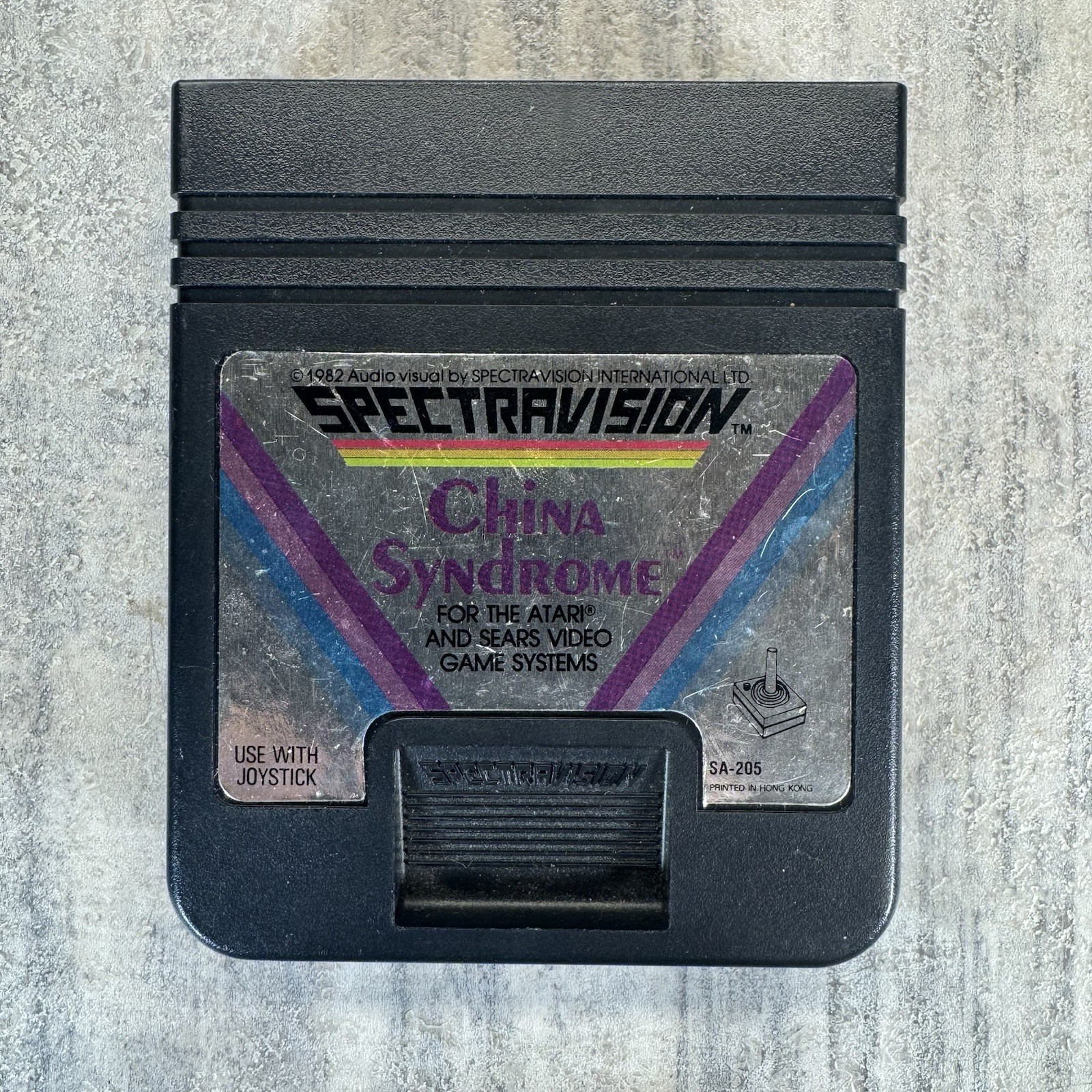 China Syndrome Tested Working Atari 2600 Game Cartridge