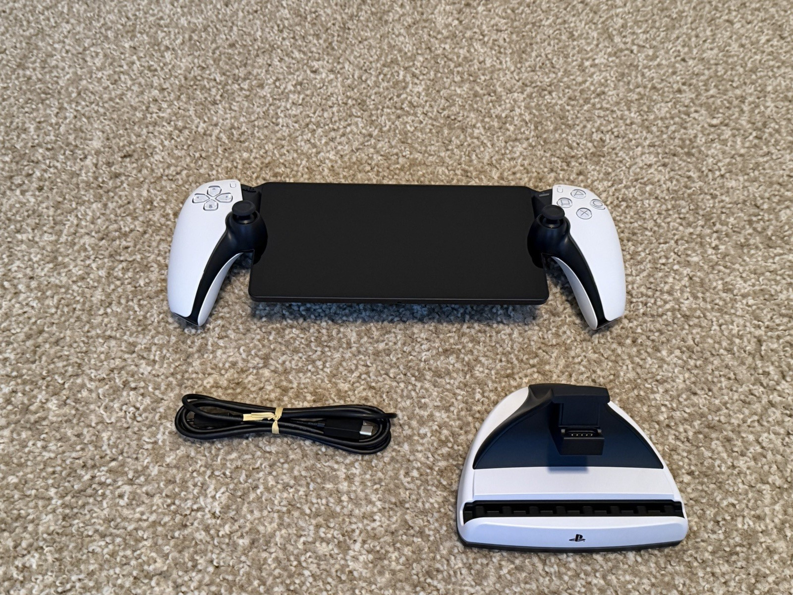 PlayStation Portal Remote Player Controller – White with charging dock
