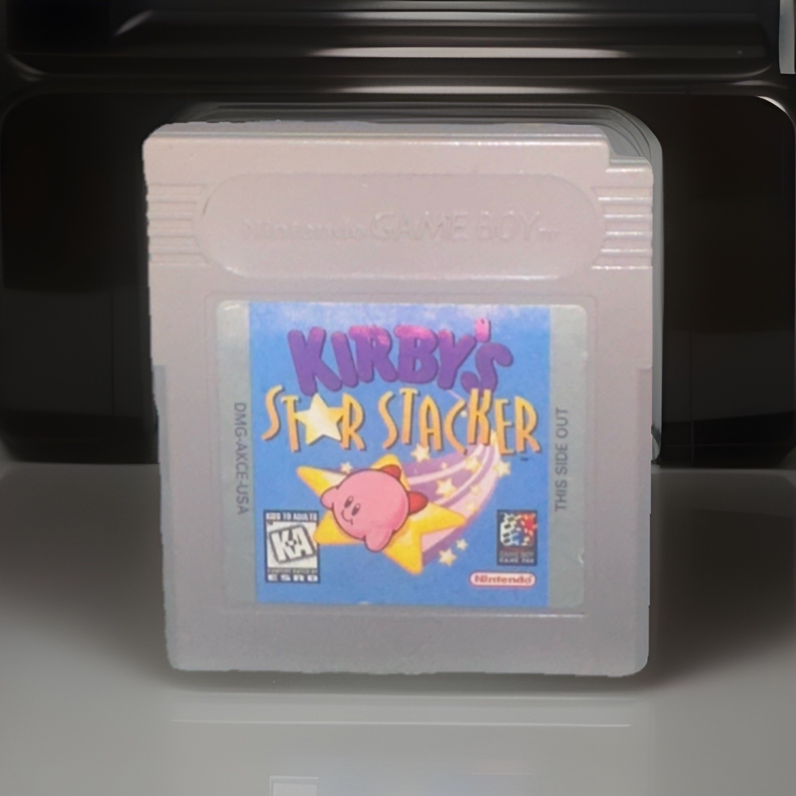 Kirby’s Star Stacker Game + Manual (Nintendo Game Boy, 1997) Working Authentic