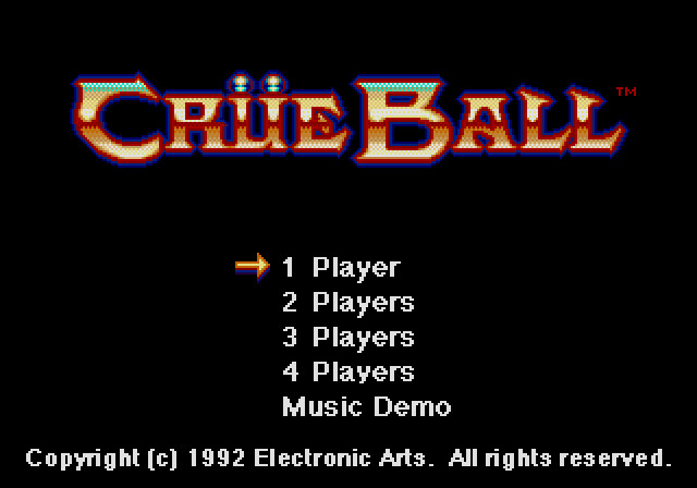 Crue Ball – Sega Genesis Game Only