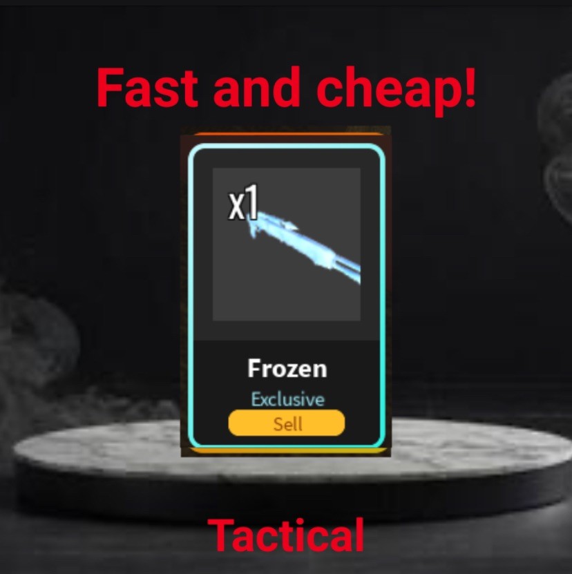 Frozen Tactical Shotgun | Da Hood | Fast & Cheap 🔥