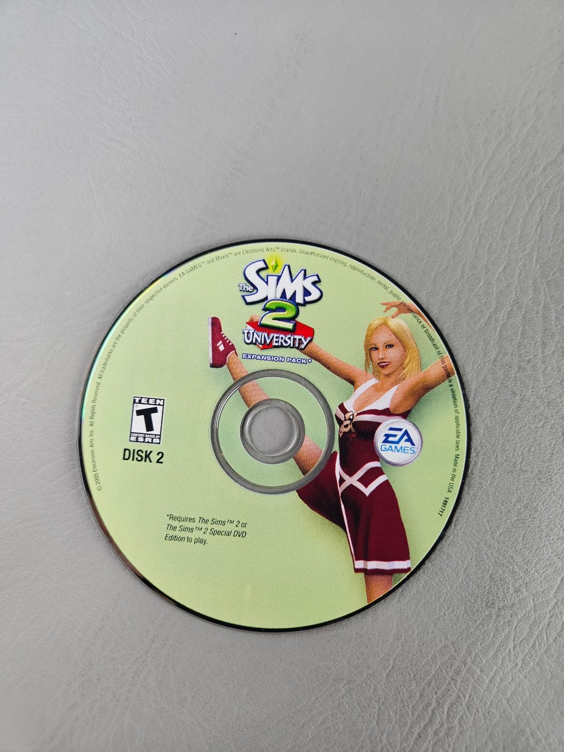 The Sims 2 University Expansion Pack PC Video Game College Life Simulation CIB