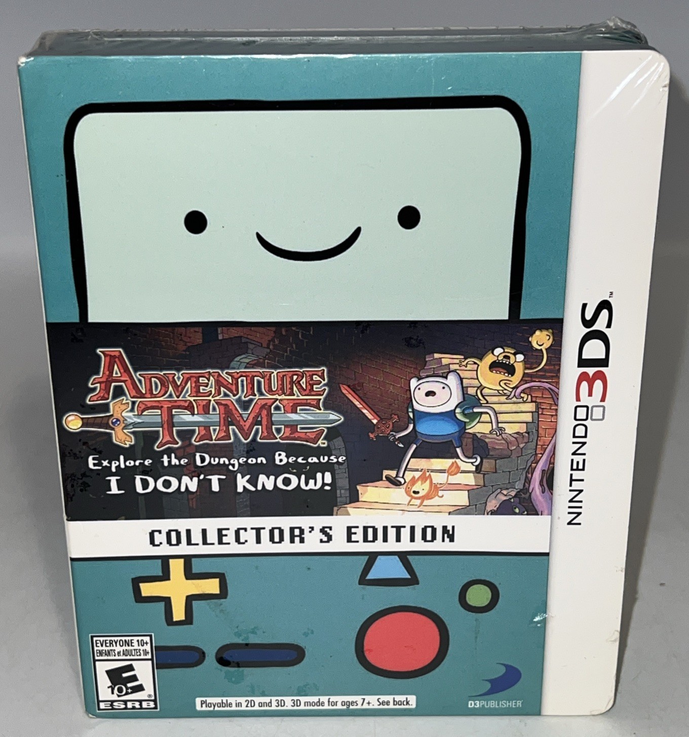 Adventure Time: Explore the Dungeon Collector’s Edition (Nintendo 3DS) New
