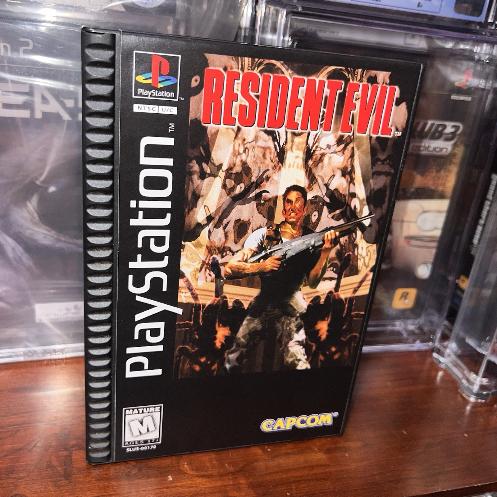 Remake l‼️Of The Resident Evil 1996 Long Box With Manual! ‼️Read ‼️🔥💎🍀🔥