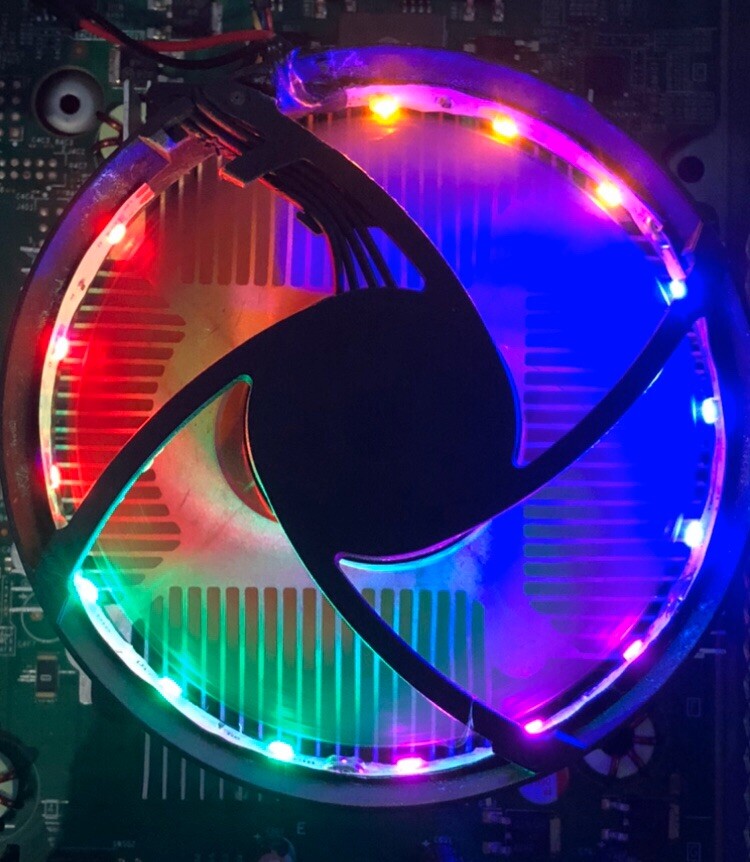 Xbox 360 Led Fan, or RGB LED App, Single Plug & Play LED FAN ONLY/Send In, Read