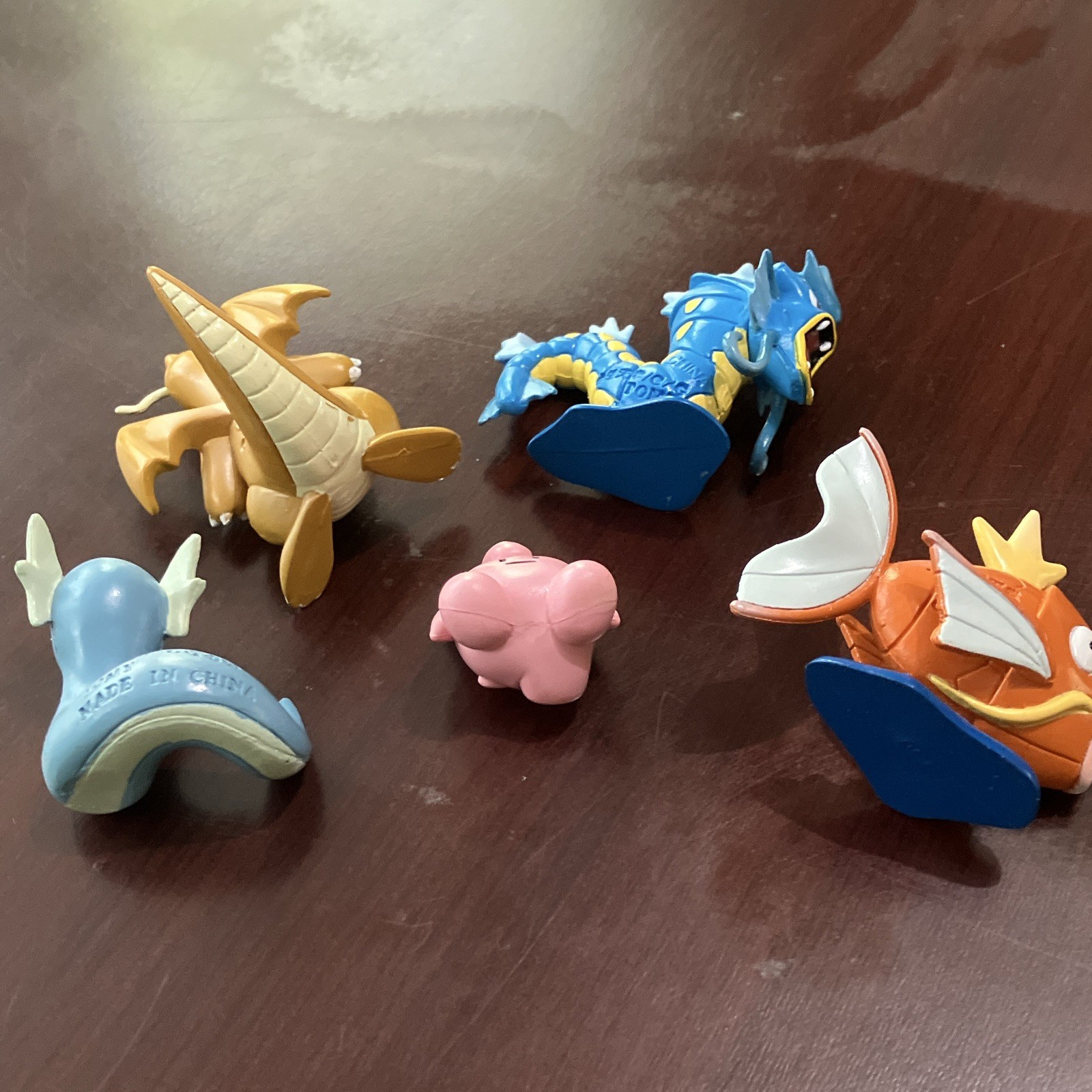 TOMY Pokemon Figures Lot Magikarp Pokédoll Dragonite Onix +more GREAT Condition