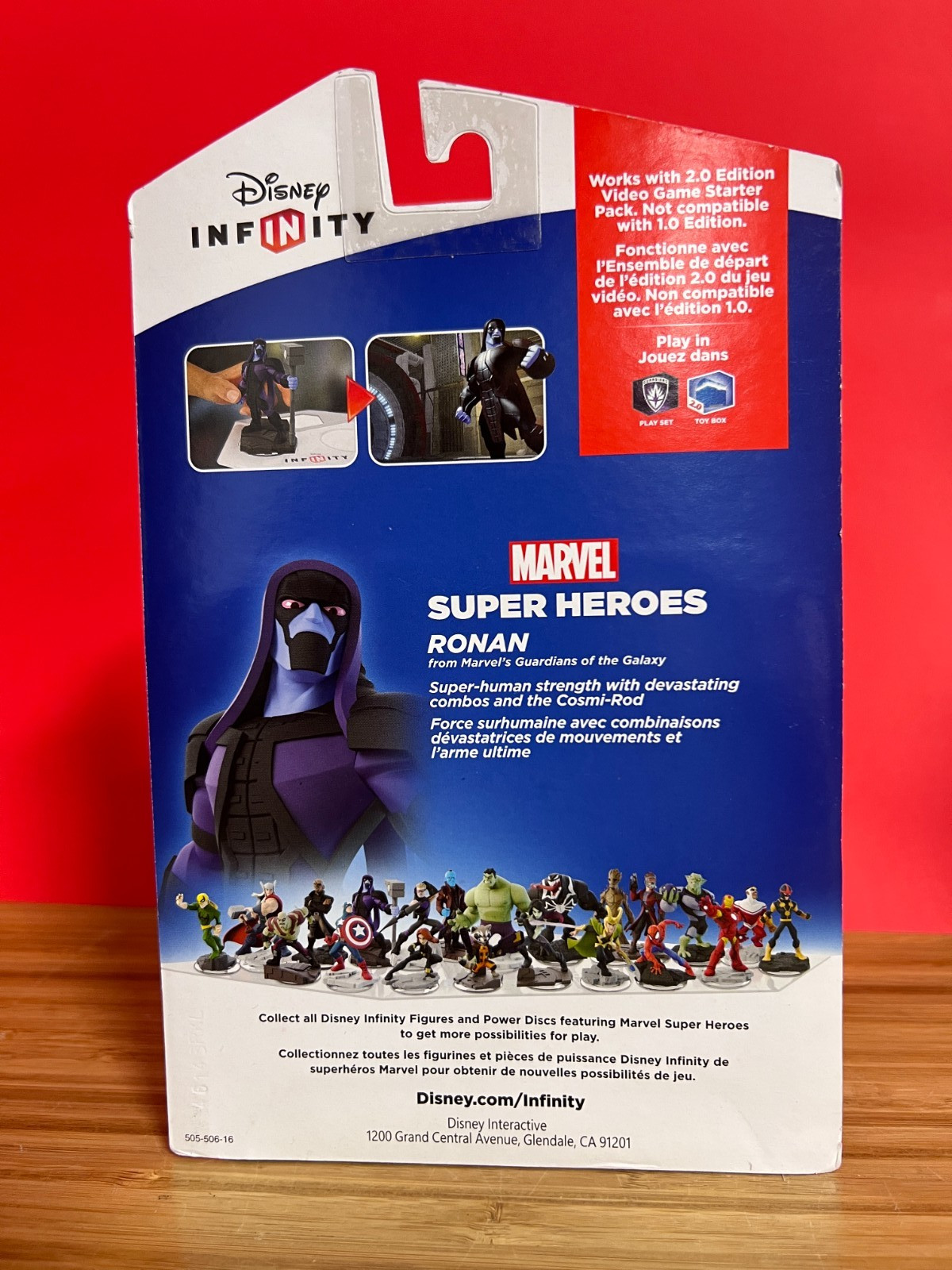 Disney Infinity 2.0 Marvel figures Green Goblin Falcon & Ronan- sealed