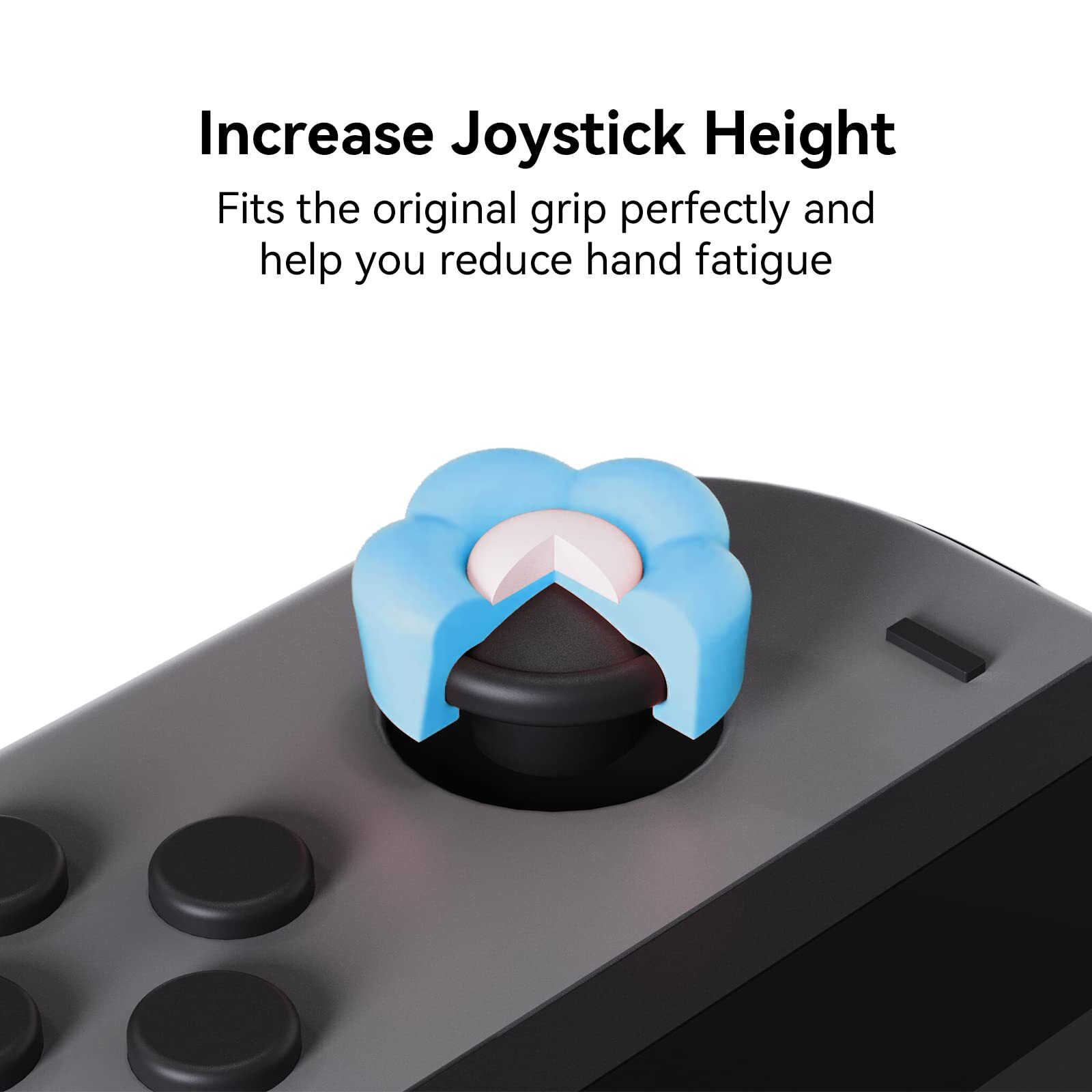 GeekShare Joystick Cap Cover Analog for Nintendo Switch/NS OLED/Lite Flowers