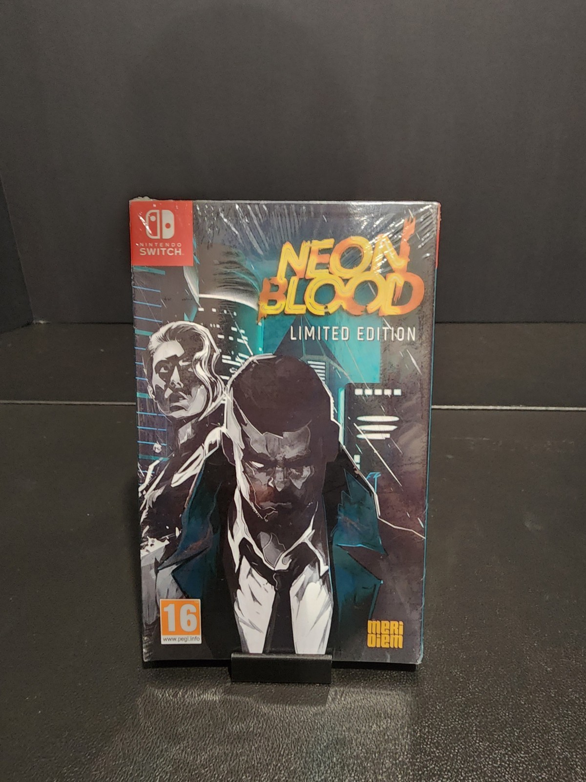 Neon Blood Limited Edition Nintendo Switch NEW Sealed Rare Import PEGI 16