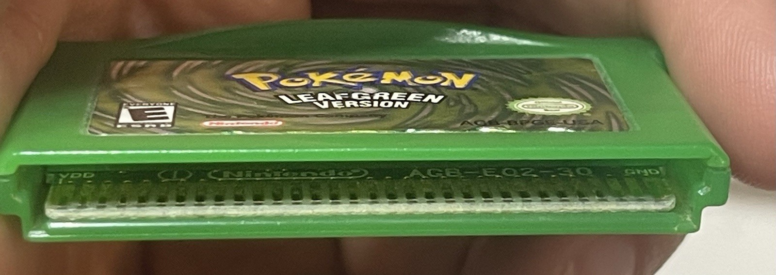 Pokemon: LeafGreen Version GBA (Game Boy Advance, 2004) Authentic Leaf Green