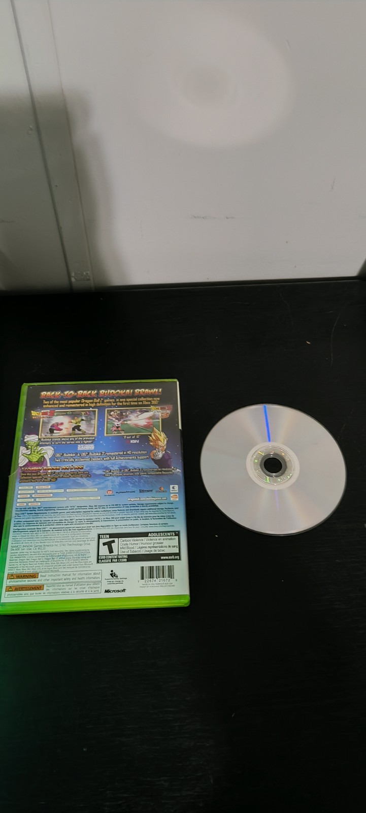 Dragon Ball Z: Budokai HD Collection (Xbox 360,2012) Bandai