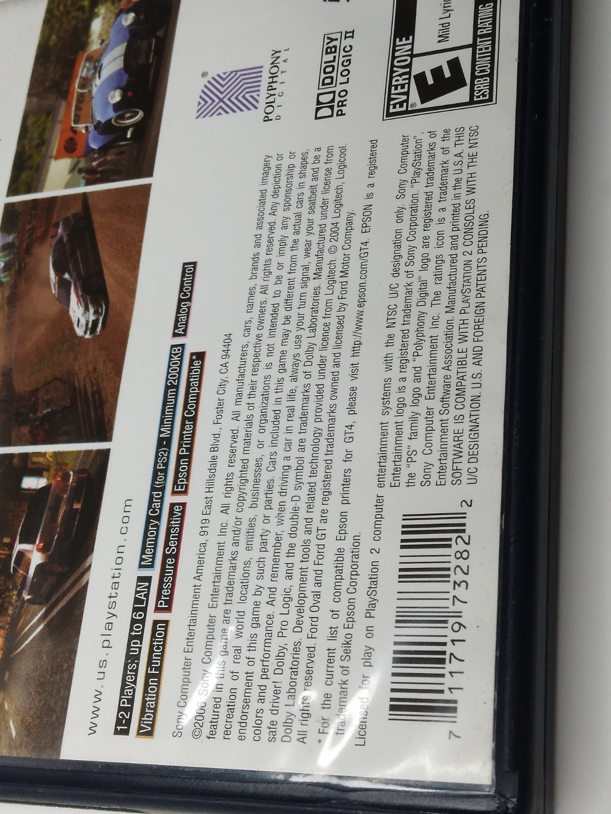 Gran Turismo 4 PS2 PlayStation 2 Complete w/ Manual Tested Works