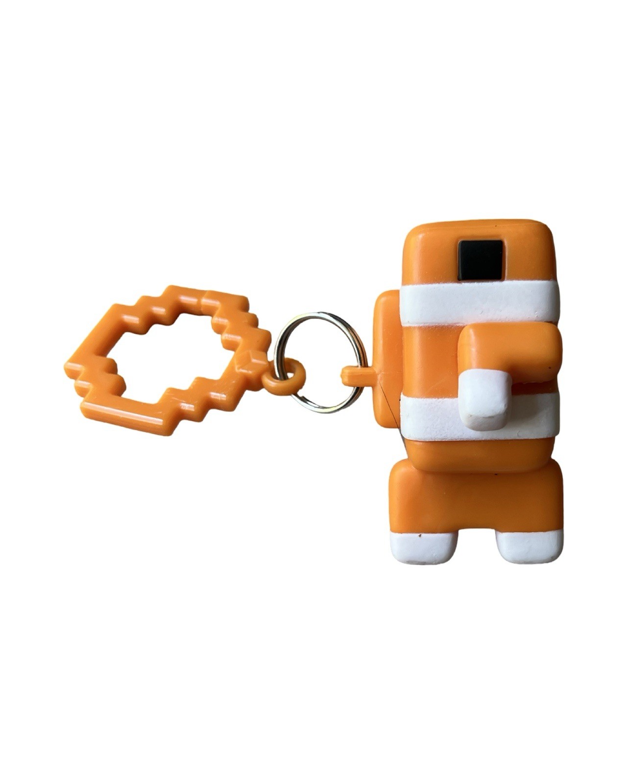 Minecraft Clownfish Backpack Hanger Series 2 Fish Bag Clip Mojang Keychain 2023