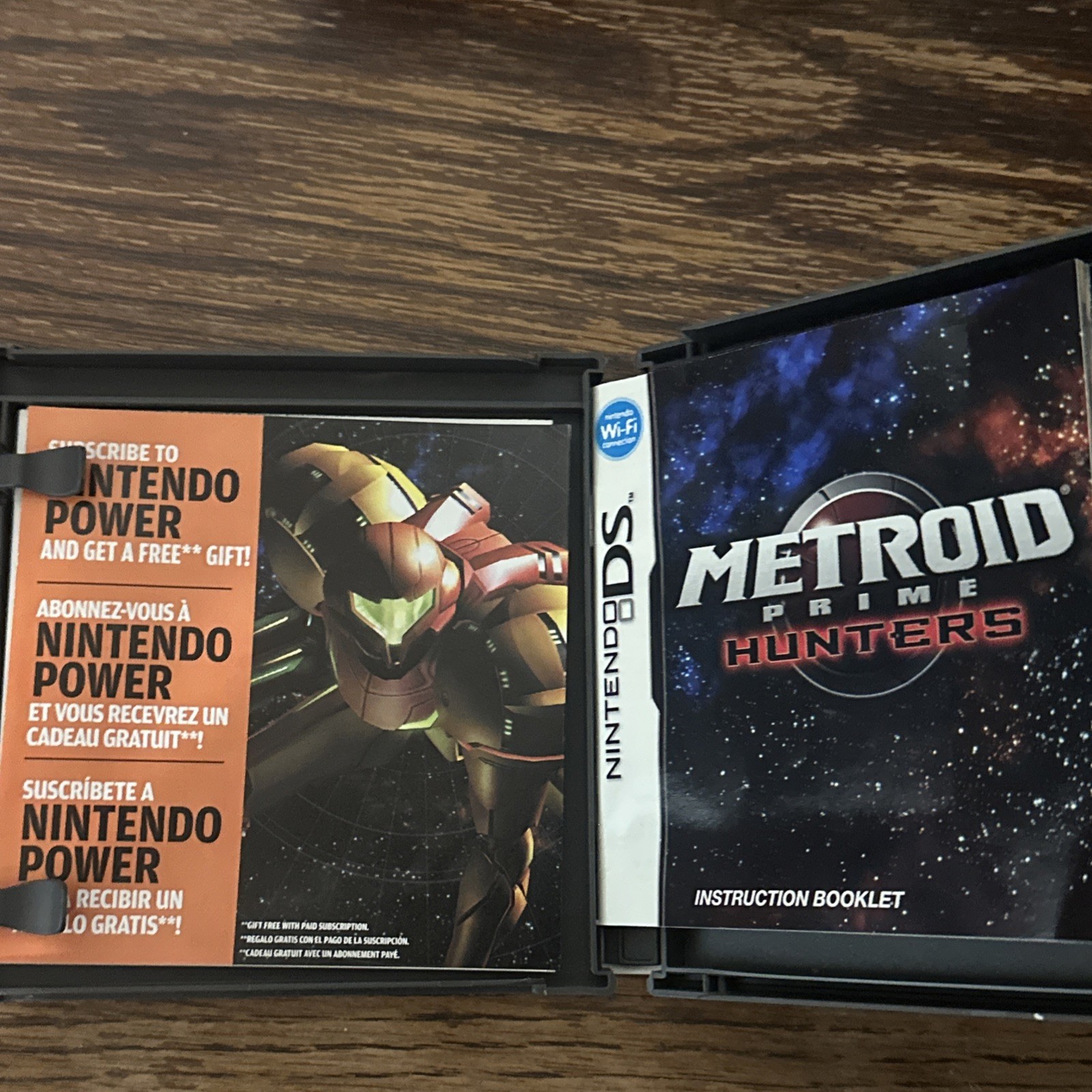 Metroid Prime: Hunters Nintendo DS w/ Case & Manual