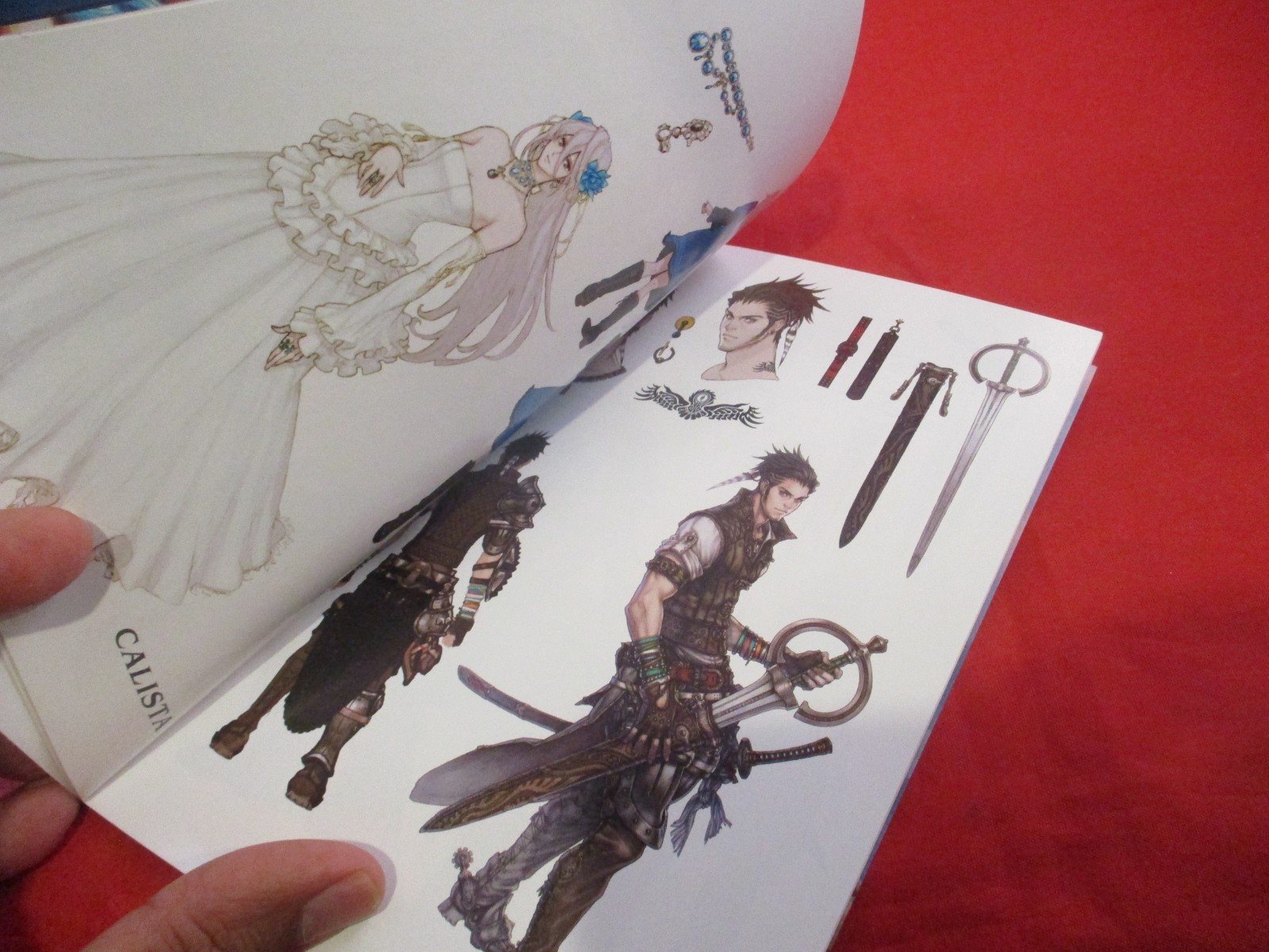 The Last Story Nintendo Wii Art Gallery Promo Art Book ONLY (No game)