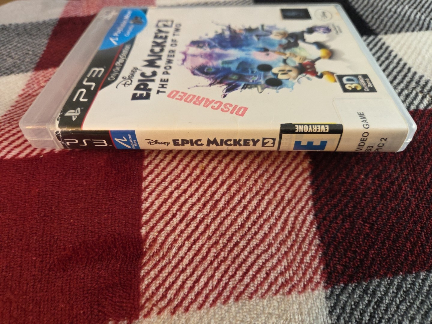 Disney Epic Mickey 2 The Power of Two PS3 | Disc In Good Cond READ EX library