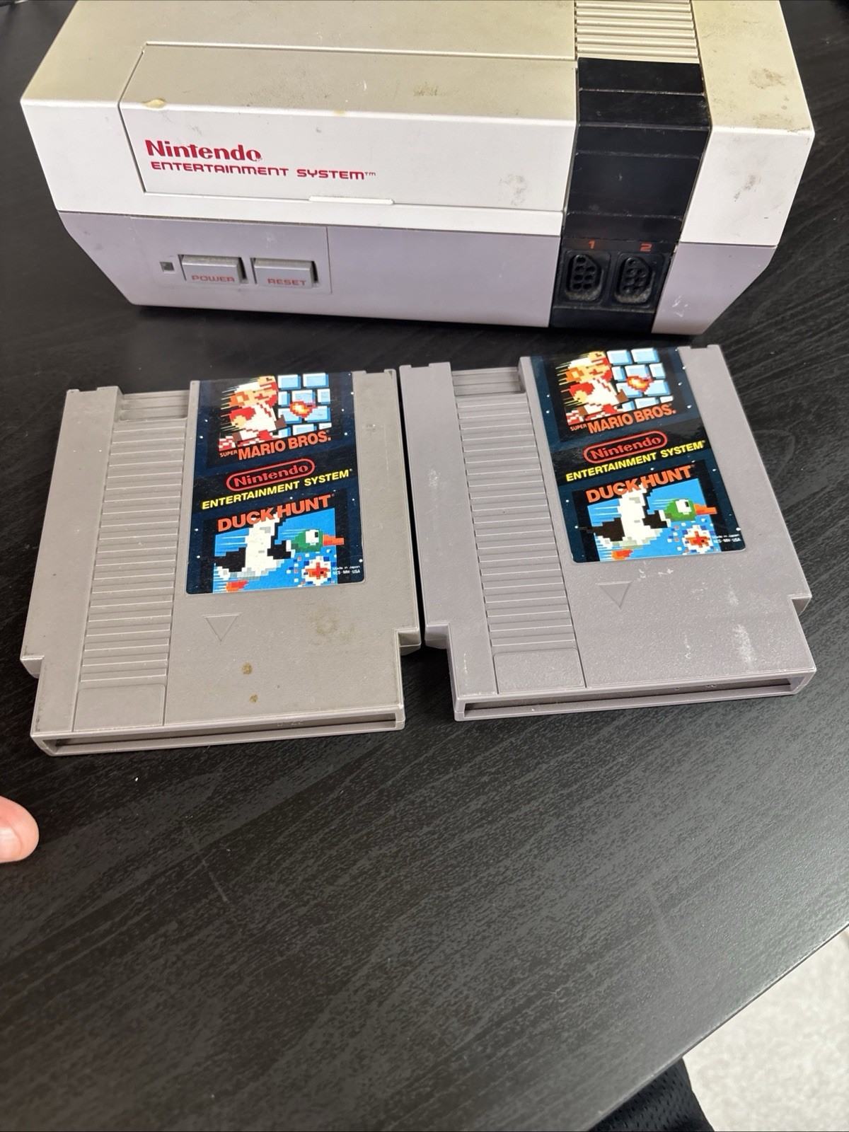 Nintendo NES-001 1985 Original Console System with Games Untested
