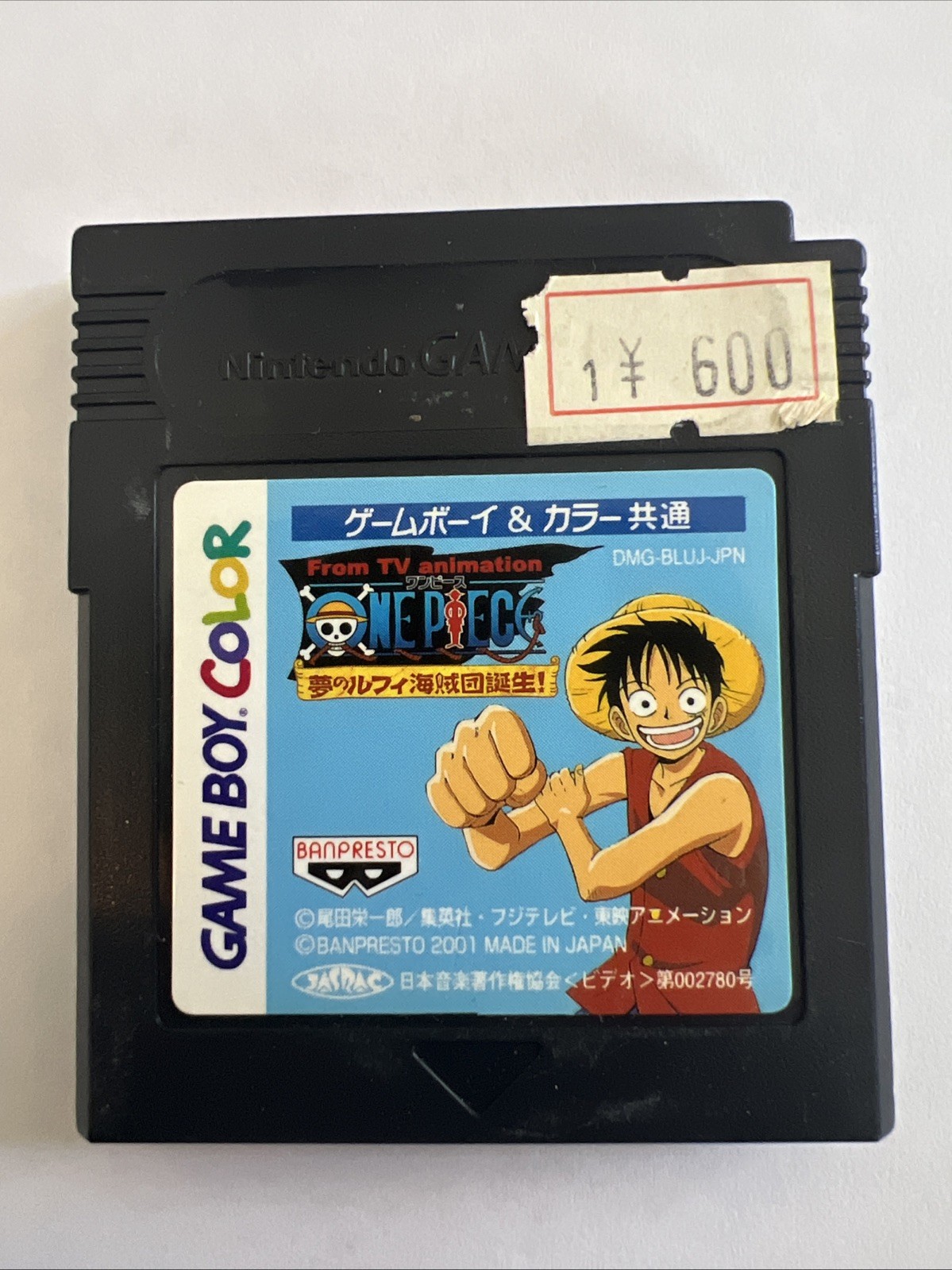 One Piece Yume no Luffy Kaizokudan Tanjou Japan Game Boy Color GBC US Seller