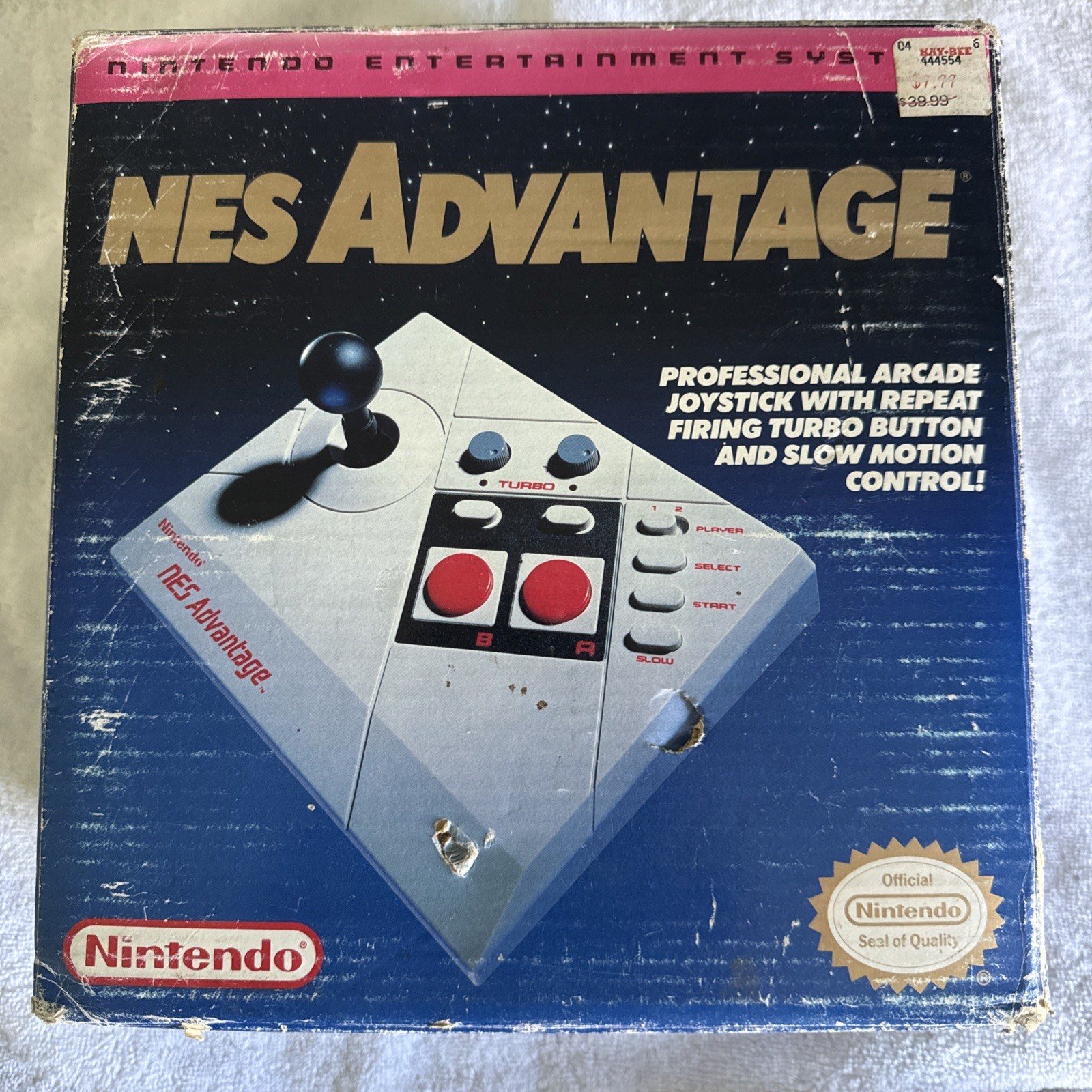 NES Advantage Professional Arcade Joystick Controller NIB