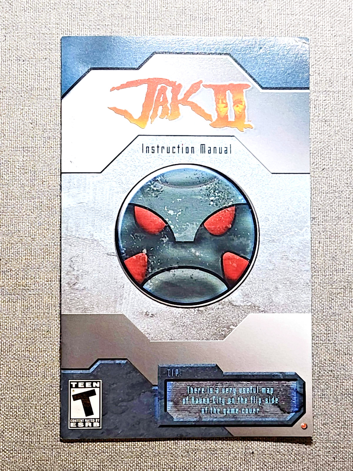Jak II 2 Instruction Manual Only – PlayStation 2