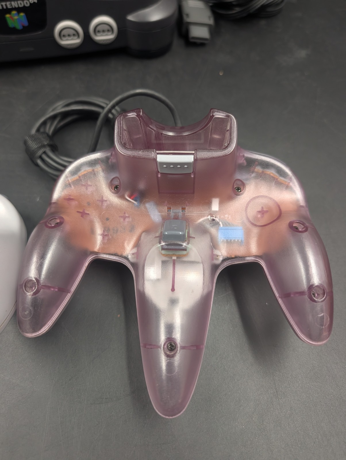 Nintendo 64 Console With Two Controllers Tested Working